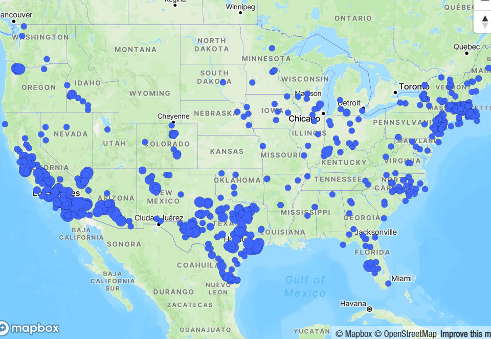 BESS Map USA 2024 Clearview