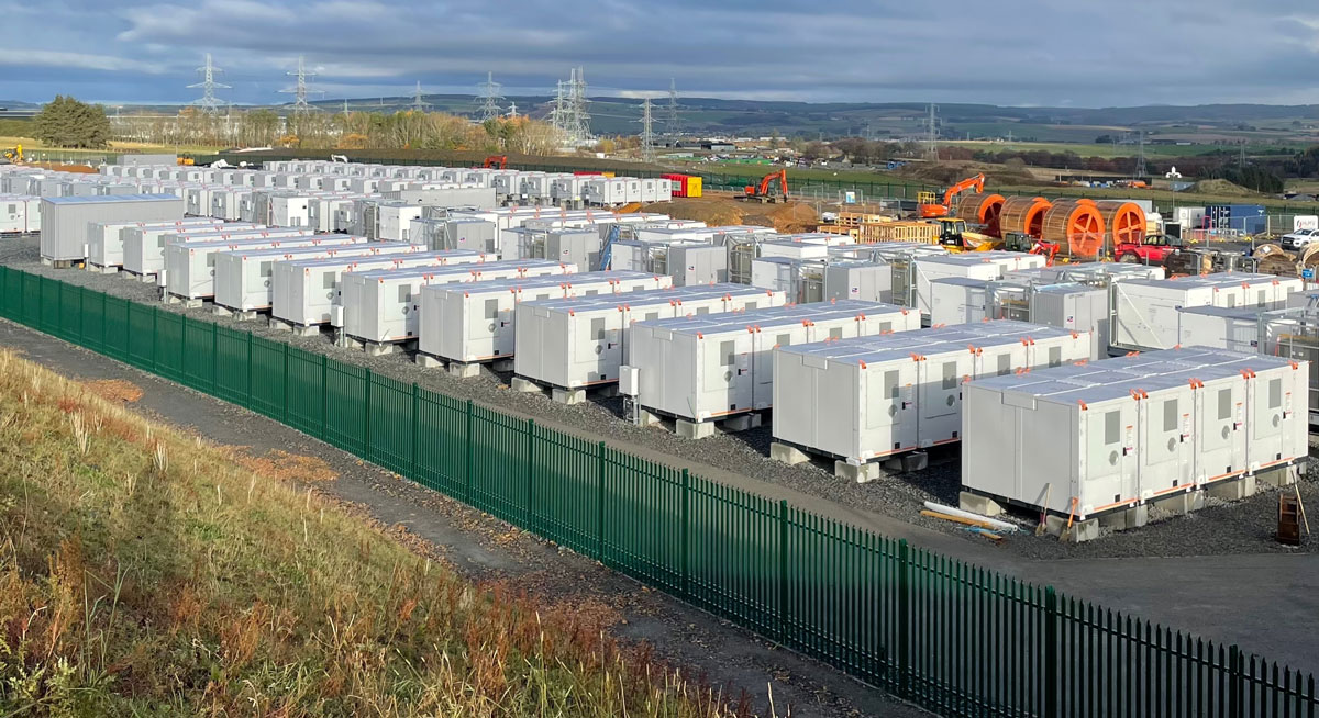 Industrial Sized Battery Energy Storage System (BESS)